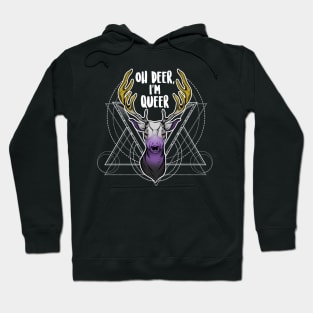 Nonbinary: Oh Deer, I'm Queer Hoodie